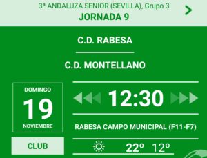 cd rabesa vs cd montellano