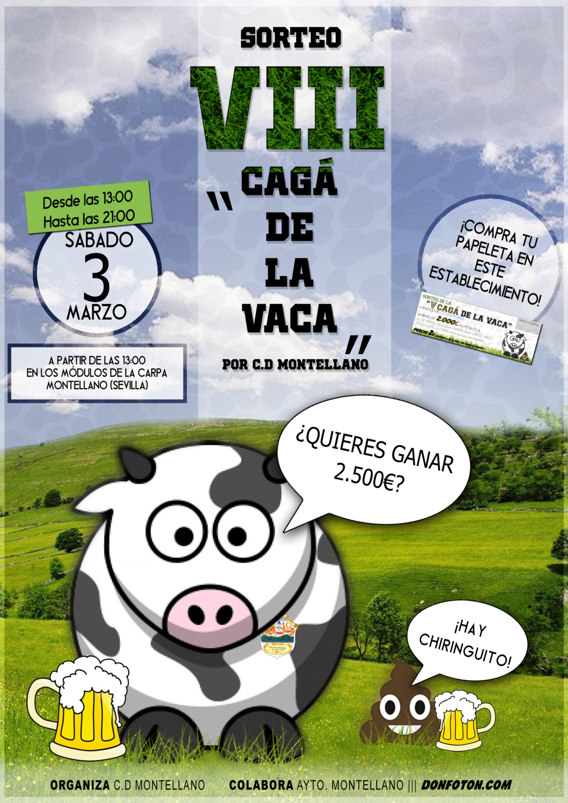 VIII cagáde la vaca 2018