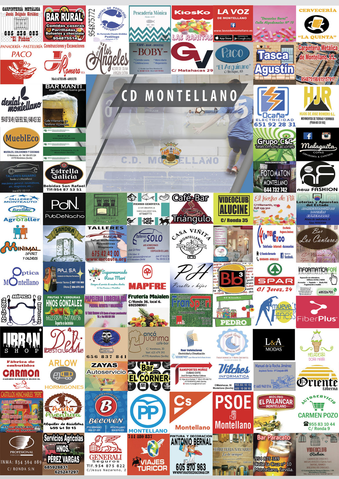 Cartel CD Montellano 2018/2019